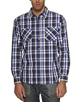 Weatherproof Vintage Yarn Dyed Men's Long Sleeve Woven Shirt