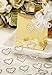Darice VL6617 Sticky Heart Shape Rhinestone Envelope Sticker Seals, 4-mm, 40 Per Pack