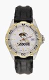 Missouri Tigers MO with Tiger Head All Star Watch with Leather Band - Men's