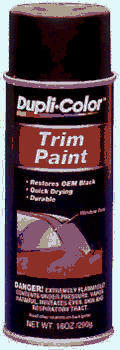 Dupli-Color Trim Paint - Flat Black