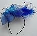 Fascinators Hat Party Wedding Church Veil Hair Clip Headbands Headwear Womens
