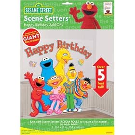 5' Sesame Street Happy Birthday Add-On