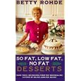 So Fat Low Fat No Fat Desserts