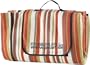 PEARL Aufrollbare Fleece-Picknick-Decke 200 x 175 cm