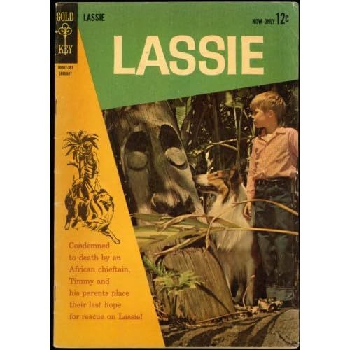 Lassie  Timmy Martin on Lassie  Gold Key Comic Issue  60 January 1963   Photo Cover Of Timmy