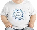 Let it snow オーガニックベビーTシャツ 12 - 18 Months