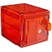 Bel-Art Scienceware 420721009 Amber Secador 2.0 Vertical Desiccator Cabinet with Gas Port and 2 Shelves, 13.4" Width x 12.4" Height x 16.3" Depth