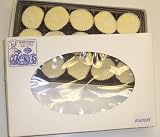 Scott's Cakes 1 lb. White Chocolate Coconut Cluster in a White Gourmet Box