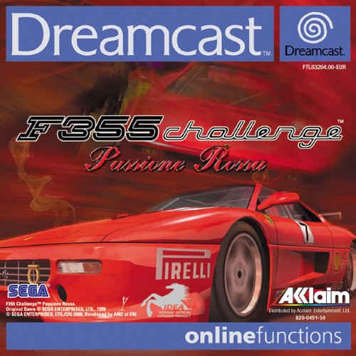 Childrens Toyshop  Video Games : Ferrari 355 Challenge: Passione Rossa (Dreamcast)