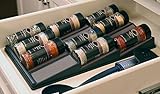 SPICEdock - In-drawer spice bottle storage / Spice rack / Spice Tray