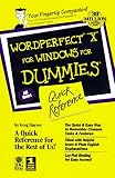 Wordperfect 8 for Windows for Dummies Quick Reference
