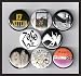 Led Zeppelin Set of 8 - 1 Inch Magnets