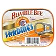 Bumble Bee Sardines in Hot Sauce, 3.75-Ounce Cans (Pack of 24)