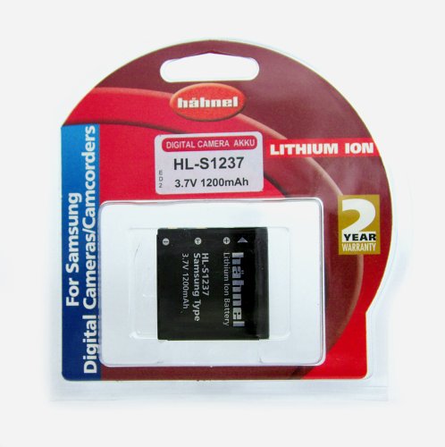 H&auml;hnel HL-S1237  3,7V 1200mA Ersatzakku Typ Samsung SLB-1237 f&uuml;r Digimax L55W Preisvergleich