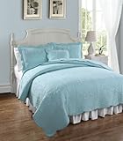 IMAGE OF Lifestyles French Tile Queen Quilt, Tourmaline