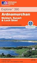Ardnamurchan Moidart, Sunart and Loch Shiel (Explorer Maps)