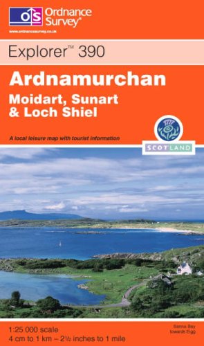 City Travel Guides Discounted  Livres : Carte de randonnée : Ardnamurchan - Moidart (en anglais)