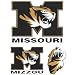 Missouri Tigers Team Vinyl Stickers