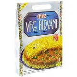 Gits Vegetable Biryani, Medium, 9.7-Ounce Packages (Pack of 10)