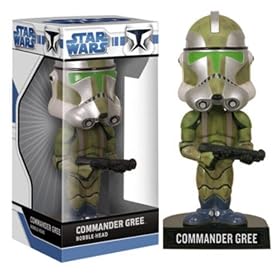 Funko - BOBFUN241 - Figurine - Star Wars - Bobble Head Commander Gree