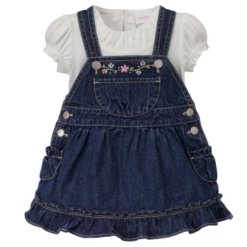 Newborn Girls' Genuine Kids from OshKosh Denim Dress 2-pc. Set