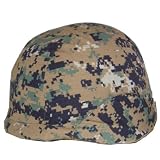 Digital Woodland Marine Pattern Helmet Cover