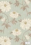 輸入壁紙 イギリス製 品番:980715 サイズ:52cm×10m 柄リピート:52cm カラー:アクアグリーン