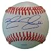 Brandon Snyder Autographed ROLB Baseball, Texas Rangers, Baltimore Orioles, Proof Photo