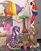 6 Pc INFLATABLE LUAU Decorations/PARROT, Flamingo, Palm Tree, Monkey, Seahorse & Tropical Fish 27\