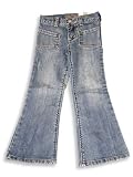 Jade - Girls Sawyer Low Rise Denim Jeans, Blue Denim