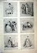 1895 Fanny Kembles Juliet Theatre Scenes Romance Print