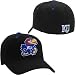 Top of the World Kansas Jayhawks Black 1-Fit Stretch Cap