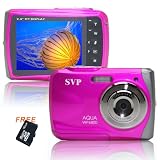 18MP Pink WP6800 (Micro 16GB) 2.4LCD Digital Waterproof Camera