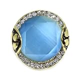 Circle Gemstone Ring; 1