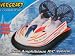 Kitchen & Housewares : White Twin Fan Engine Remote Control Hovercraft