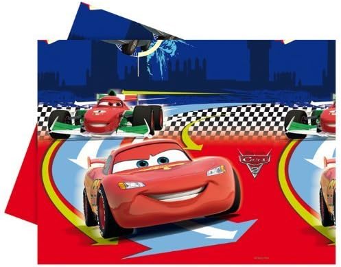 Disney Cars 2 Plastic Table Cover by Decorata