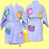 Canyon Group Lilac Coffee Talk Chenille Kimono Robe