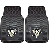 Fanmats Pittsburgh Penguins 2 Piece Heavy Duty Vinyl Car Mats