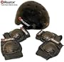 Razor Skater Youth Helmet and Pad Set Combo (Black)
