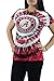 Creative Apparel Women' s NCAA Alabama Crimson Tide Tie Dye Bling T-Shirt