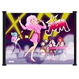 Jem and the Holograms Cartoon Fabric Wall Scroll Poster (21