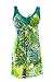 NoNoCatFlower Printing Modest 1 Piece Swimwear Cover Up swimdress Plus Size for Women