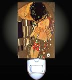 The Kiss Detail by Klimt Decorative Night Light