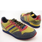Adidas Mens ZXZ Plus Tan/Red/Yellow/Purple Running