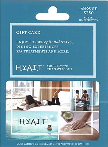Hyatt $250 Gift Card
