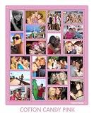 Poster Pocket COTTON CANDY PINK Custom Picture Photo Collage, 20 Opening, Holds 20 4 X 6 Photos, Flexible Plastic Frame, Album, Wall, Dormroom, Friends, Family, Display, Gallery, Scrapbook, Presentation, 4x6, 6x4, Jumbo, Large, Pictures, Pics, Images, Photos, Collages, Scrap book, No Glass, Safe for Kids, Plastic, Lightweight, Gift, Present, Unique, Photo holder, PosterPocket, PosterPockets, PosterPocket.com, Wedding Favor, Baby shower, graduation, dorm room , apartment, day care, school, sports, prom, formal, mother's day, father's day, memorial,