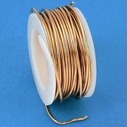 Artistic Wire Craft Brass NoTarnish Gold Color 18Ga 4Yd