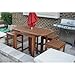 Outdoor Interiors 65544 The 2-4-6 Pub Table Folds for More Seating