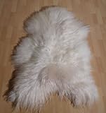 Island Schaffell Lammfell Fell wei� 120-130cm
