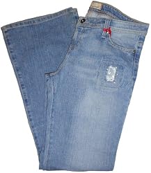 Women's American Brand Jeans l.e.i. Ashley Trouble Denim Jeans Size 11 Regular